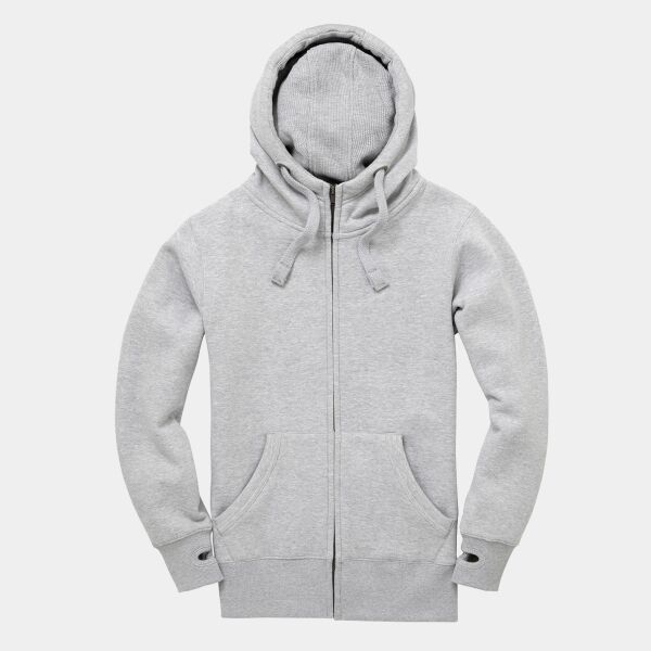 Peach Finish Zip hoodie Thumbnail