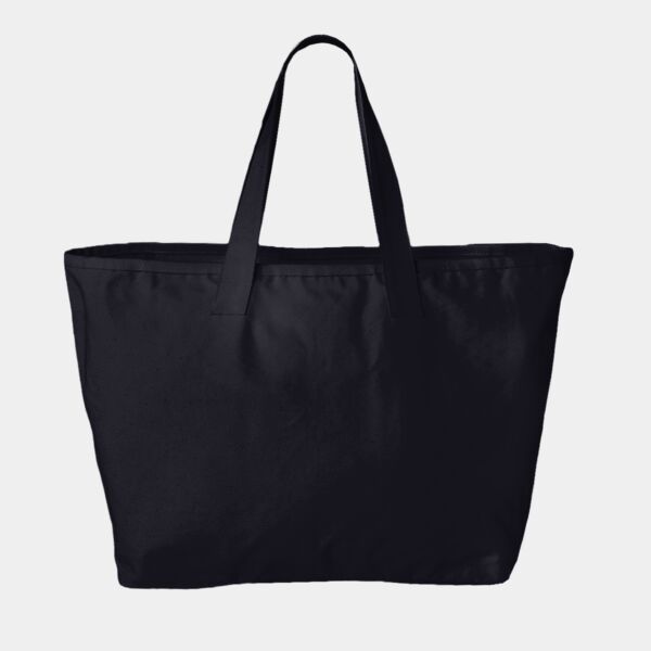 Oversized heavy duty canvas tote bag Thumbnail
