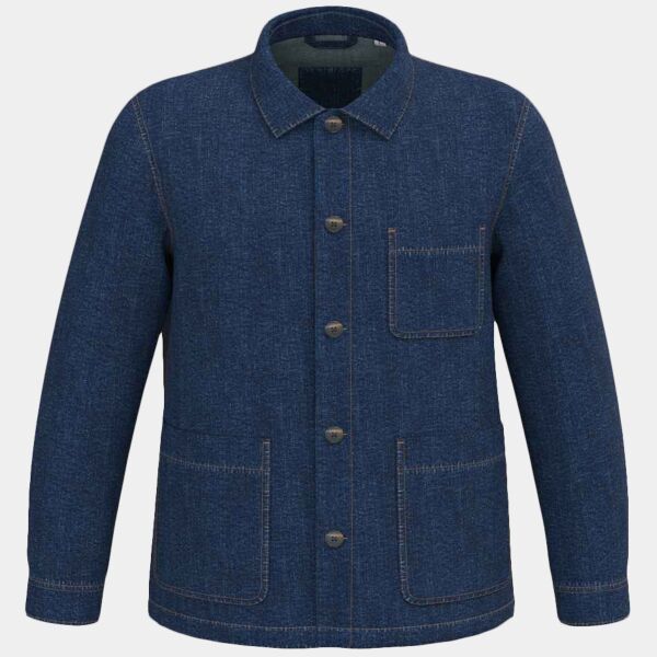 Native Spirit Unisex Dropped Shoulder Denim Jacket Thumbnail