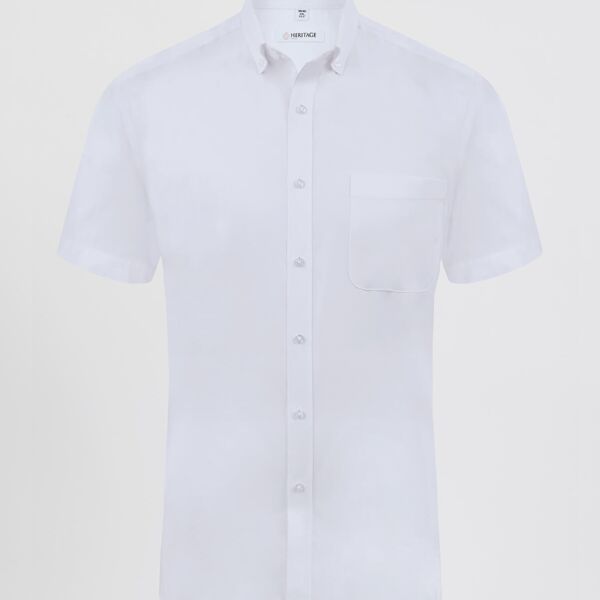 Disley Bruff Classic Fit Oxford Shirt - Short Sleeve Thumbnail