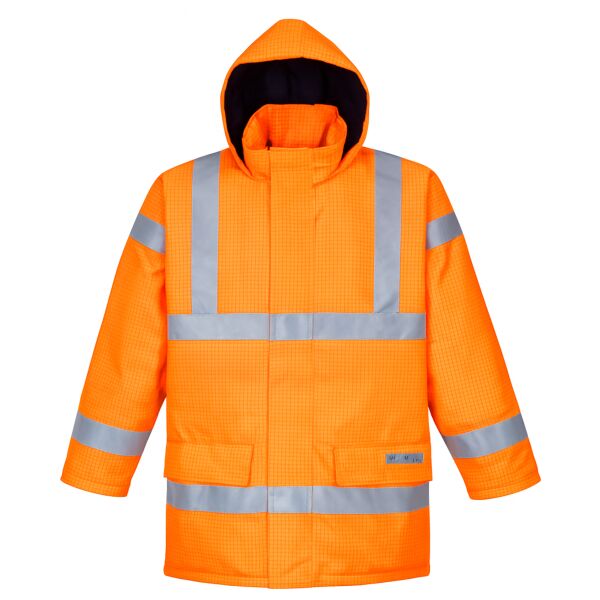 Portwest Bizflame Rain Hi-Vis FR Winter Jacket Thumbnail