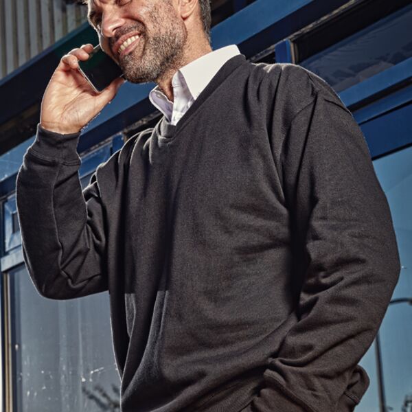 Orn Buzzard V-Neck Sweatshirt Thumbnail