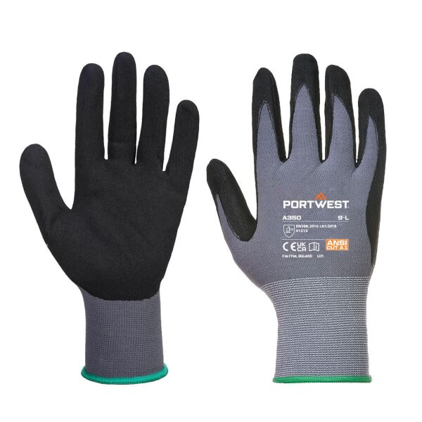 Portwest Grip 15 Nitrile Sandy Glove (12 Pack) Thumbnail