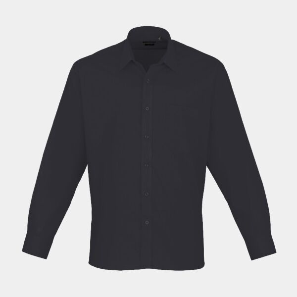 Premier Long Sleeve Poplin Shirt Thumbnail