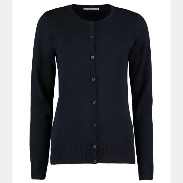 Kustom Kit Ladies Arundel Round Neck Cardigan Thumbnail