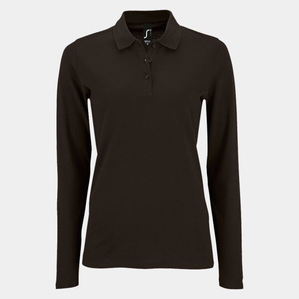 OSN Uniform - SOL'S Ladies Perfect Long Sleeve Piqué Polo Shirt Thumbnail