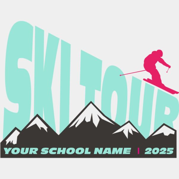Ski Tour Hoodie Design 3 Thumbnail