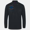 Henbury Unisex Long Sleeve Coolplus® Piqué Polo Shirt Thumbnail