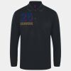 Henbury Unisex Long Sleeve Coolplus® Piqué Polo Shirt Thumbnail