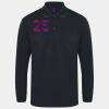 Henbury Unisex Long Sleeve Coolplus® Piqué Polo Shirt Thumbnail