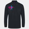 Henbury Unisex Long Sleeve Coolplus® Piqué Polo Shirt Thumbnail
