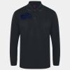 Henbury Unisex Long Sleeve Coolplus® Piqué Polo Shirt Thumbnail
