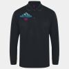Henbury Unisex Long Sleeve Coolplus® Piqué Polo Shirt Thumbnail