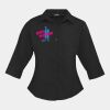 Premier Ladies 3/4 Sleeve Poplin Blouse Thumbnail