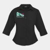 Premier Ladies 3/4 Sleeve Poplin Blouse Thumbnail