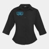 Premier Ladies 3/4 Sleeve Poplin Blouse Thumbnail