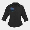Premier Ladies 3/4 Sleeve Poplin Blouse Thumbnail
