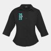 Premier Ladies 3/4 Sleeve Poplin Blouse Thumbnail