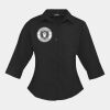 Premier Ladies 3/4 Sleeve Poplin Blouse Thumbnail